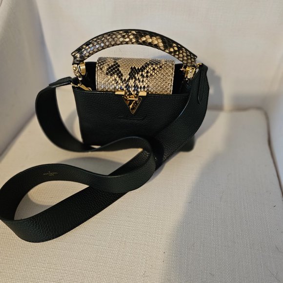 Louis Vuitton Capucines Mini python trim *SALE* - Picture 13 of 16